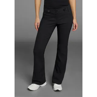 MELROSE Anzughose in Bootcut-Form schwarz 42