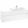 Waschbeckenunterschrank C02700MS 160 x 55 cm White Matt