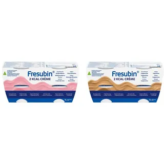 Fresenius Kabi Deutschland GmbH Fresubin 2 Kcal Creme Vanille + Cappuccino Aufbaunahrung