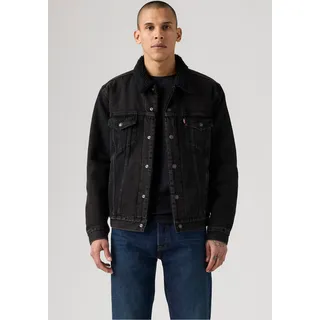 Levi's Sherpa Trucker Jacke schwarz L