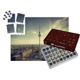 puzzleYOU: Puzzle-Adventskalender | „Berlin am Abend“ – aus der Puzzle-Kollektion Berlin, Deutsche Städte