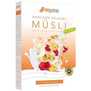 myline Knusper Müsli, 500 g Packung, Himbeer-Joghurt
