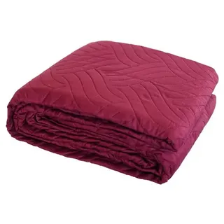COFI 1453 Bettüberwurf 240 x 220 cm Bordeaux