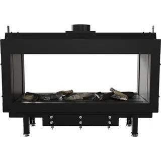 Kratki LEO 100 Gaskamin 9 kW weiß