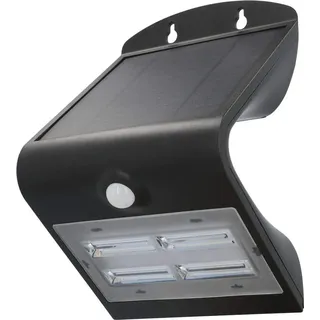 Unitec Solarleuchte schwarz 3,2 W 400 Lumen inkl. Bewegungsmelder IP65