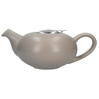 Neuetischkultur Teekanne Teekanne, Keramik/Edelstahlsieb, für 2 Tassen, 0.5 l, (1 Teekanne mit Edelstahlsieb) beige|gelb