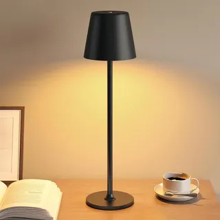upxnbor Tischlampe Schwarz