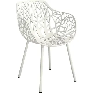 Fast Forest Outdoor Sessel 55 x 56 x 81 cm weiß