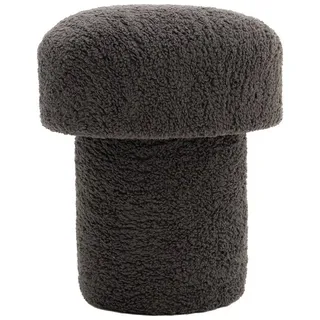 Dekorist Pouf Dekorist Pilz Pouf Hocker, Dekorativ Sitzpouf, Sitzpuff, Fußhocker, Pu schwarz