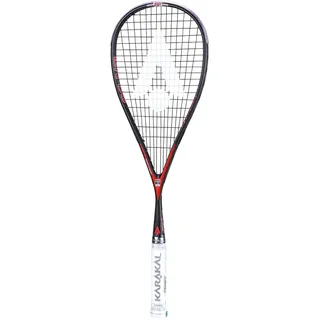 Karakal Squashschläger SN 90 FF 2.1 90g/kopflastig 2025 schwarz/rot - besaitet -