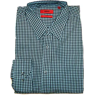Hugo Slim-Fit Karo Hemd Elisha aus Einer hochwertigen Baumwolle Qualität Mehrfarbig 971 - L