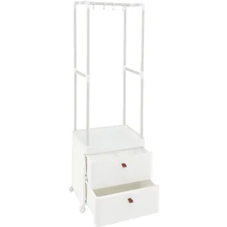 Costway Kleiderständer 52 x 40 x 161 cm weiß