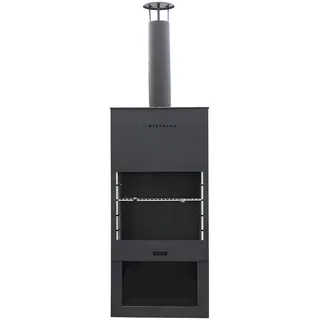 Westmann Grill und Gartenkamin Schwarz