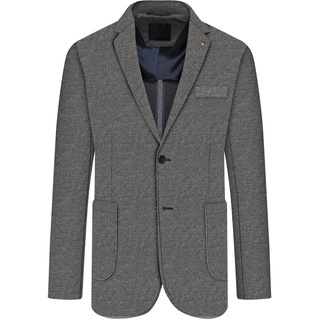 Sakko BUGATTI Gr. 50, schwarz Herren Sakkos Casual mit Reverskragen