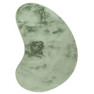 Fellteppich Happy  (Jade, 230 x 160 cm, Oval, 100 % Polyester  (Flor))