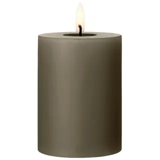 ester & erik LED-Kerze Ester & Erik LED Blockkerze 10 cm grün