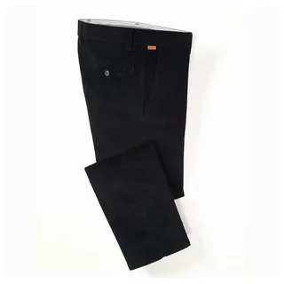Francesco Botti Cordhose Komfortbund schwarz 58