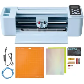 Vevor Vinylschneidemaschine 30 cm, Schneideplotter/Plottermaschine mit Tastensteuerung & Touchscreen, Kompatibel mit Mac/Windows/Android/iOS, Vinylcutter für Bastelarbeiten, Karten & Wohnaccessoires