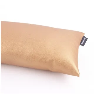 SCHÖNER LEBEN. Zugluftstopper SCHÖNER LEBEN. Zugluftstopper Kunstleder uni messing div. Größen, handmade goldfarben 15 cm x 110 cm x 15 cm