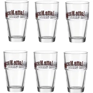 LEONARDO Latte Macchiato Glas 0,41 l 6 St.