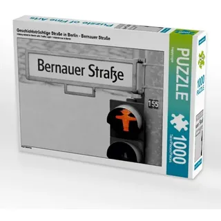 Geschichtsträchtige Straße in Berlin - Bernauer Straße (Puzzle)