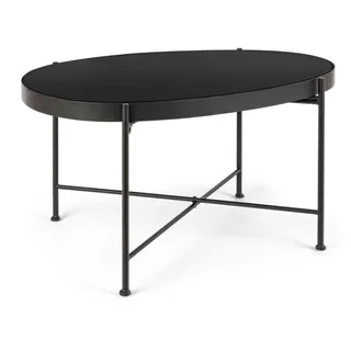 BIZZOTTO Beistelltisch Inesh Silber Aluminium 121 x 63 x 31 cm