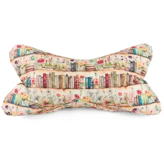Plückefinken Leseknochen - Bücherregal floral