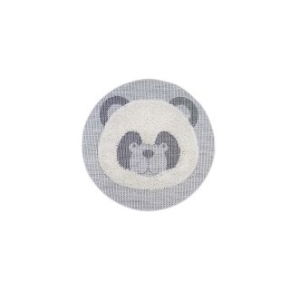 3D Spielteppich NAVAJO - Panda - Rund - 135cm