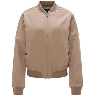 OPUS Damen Jacke | Wattierte Bomberjacke HARU Regular warm Taupe, 40 - 40