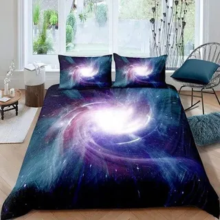 Famanu Bettwäsche Set - Sternenhimmel Print - 260x220 cm