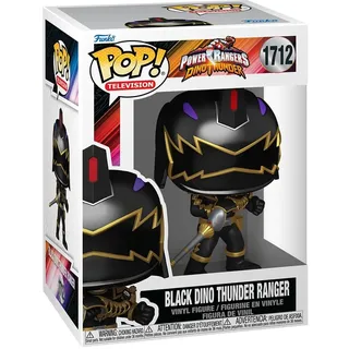 Funko Power Rangers Dino Thunder - Schwarzer Dino Thunder Ranger 10 cm