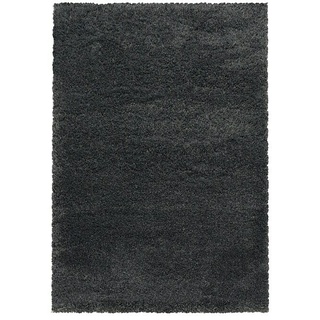 Hochflorteppich Fluffy 3500  (Grau, 230 x 160 cm, 100% Polypropylen)