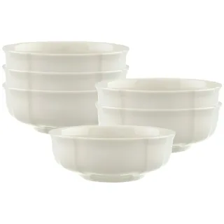Villeroy & Boch Manoir Dessertschale Weiß 6-tlg.