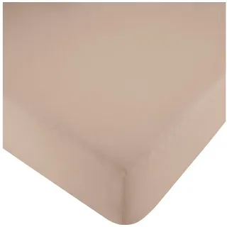 Erwin Müller Spannbettlaken Renforcé 190 x 200 - 200 x 200 cm braun