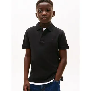 Tommy Hilfiger Poloshirt FLAG POLO SS mit Logostickerei schwarz 80 (12M)