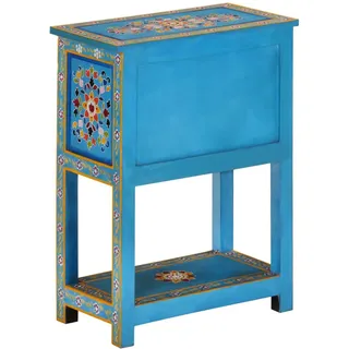 Maison Exclusive - Sideboard Türkis 55x30x76 cm Massivholz Mango - Türkis
