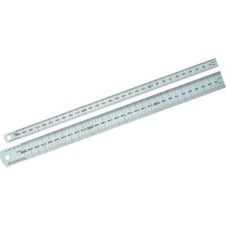 RUMOLD 323705 Lineal Edelstahl Silber 50 cm