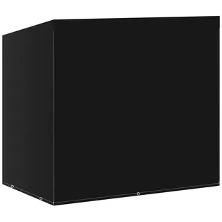 vidaXL Hollywoodschaukel-Abdeckungen 2 Stk. 185 x 117 x 170 cm Schwarz
