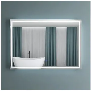 doporro dopporo Badspiegel mit Beleuchtung 60x80cm LED Wandspiegel dimmbar