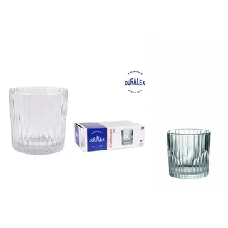 Duralex Glas Duralex Becher 1056AB066 6 Stück 310 ml, Glas weiß