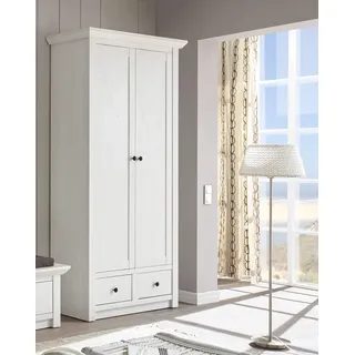 Westerland Kleiderschrank 105cm pinie weiß Schlafzimmer Landhaus Schrank 849140