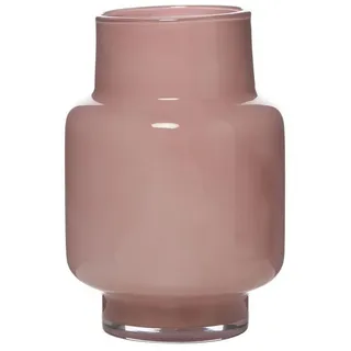INNA-Glas Dekovase Dekovase NARINER, aus Glas, altrosa, 25cm, Ø17cm rosa