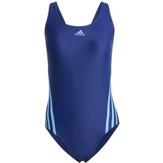 ADIDAS Damen Badeanzug adidas 3-Streifen, DKBLUE/BLUBRS, 42