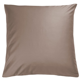 JANINE Kissenbezug Mako Satin«, Kissenhülle, uni »Colors 80 x 80 cm - mit Reißverschluss,