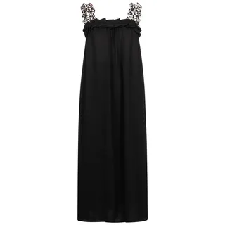 cloud 5ive Shirtkleid Schwarz XS
