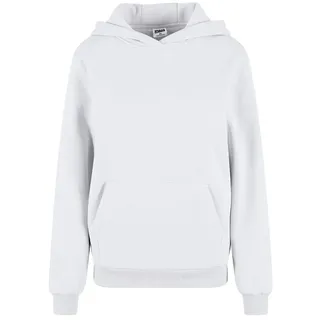 URBAN CLASSICS Fluffy Kapuzenpullover White 5XL