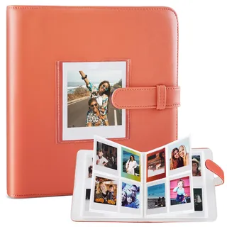 Fotoalbum 288+1 Taschen kompatibel mit Fujifilm Instax Square Mini Film | Kompatibel mit Fujifilm Instax Square SQ1 SQ6 SQ10 SQ20 SQ40, Instax Mini 12 11 9 8 90, Polaroid Go, Kodak Mini Shot 2 Retro