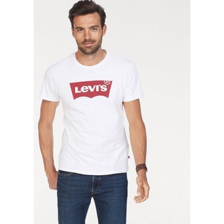 Levi's® T-Shirt Batwing Logo Tee mit Logo-Front-Print weiß