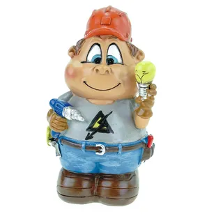 Udo Schmidt GmbH Spardose Elektriker Sparschwein Gelddose Spardose Geschenk Sparbüchse