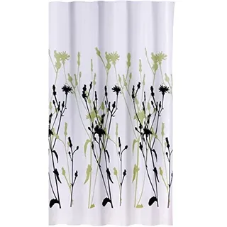 MSV 140789 Duschvorhang Distel 180 x 200 cm aus Polyester